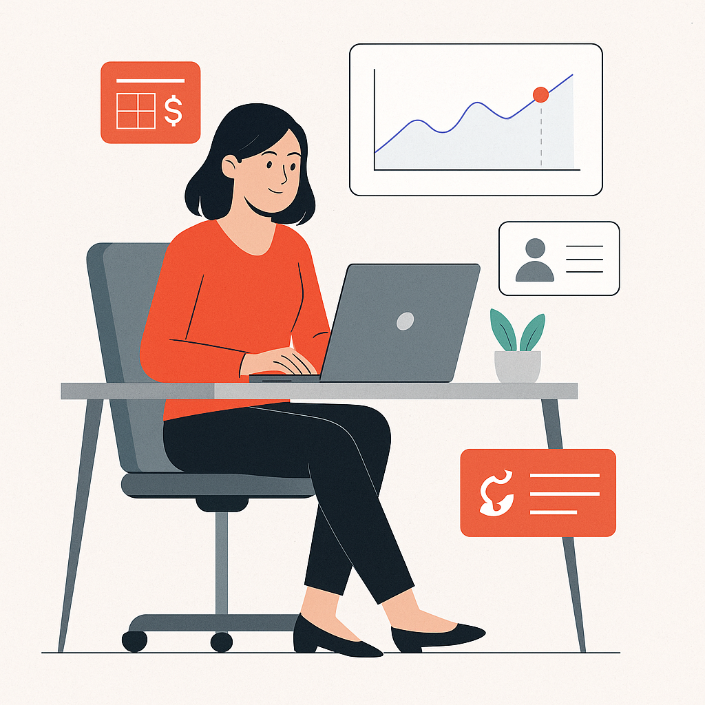 EMPLEADOS Y COMISIONES Gestiona al personal y automatiza sus pagos Conecta con tu equipo, evita errores y mantén todo organizado sin esfuerzo adicional. ¿Por qué usar Impulzanet para esta tarea? Automatiza sueldos, comisiones y permisos sin depender de hojas de cálculo. Lleva todo en un solo sistema seguro y eficiente. Control de permisos personalizados Define qué puede hacer cada empleado en la plataforma. Desde contabilidad hasta configuraciones internas. Simplifica el cálculo de comisiones El sistema hace todo automáticamente. Solo apruebas y listo. Ahorra tiempo y evita errores. Filtros por fechas y personas Consulta la información por día, semana, mes o colaborador. Toda la data está en un solo lugar, clara y accesible. Reportes descargables Obtén informes instantáneos sobre desempeño, pagos y resultados. Analiza, decide y mejora. Comparativa de rendimiento Evalúa a tu equipo con base en sus comisiones y resultados. Identifica oportunidades y potencia su productividad.