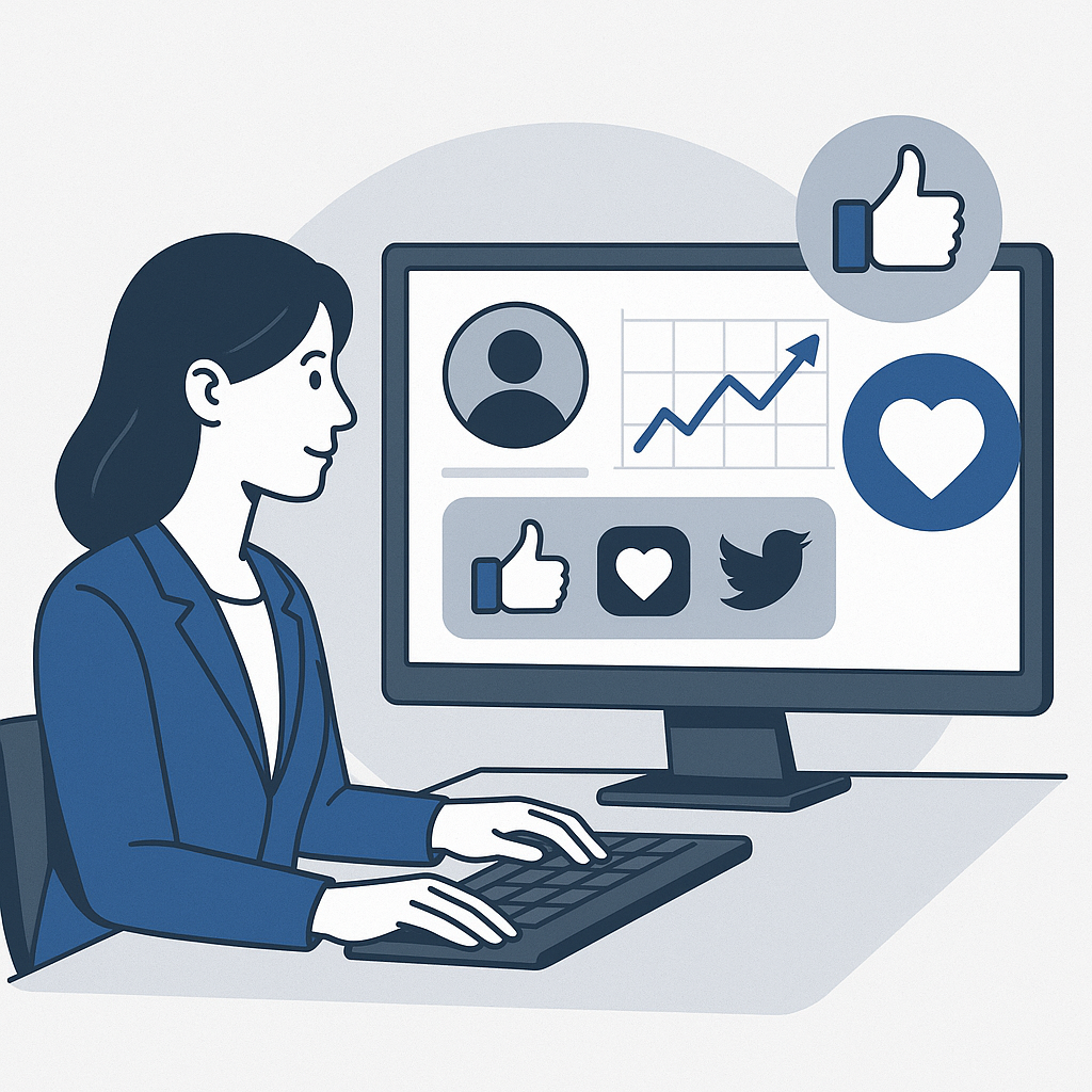 PANEL DE REDES SOCIALES Organiza, publica y analiza tu contenido digital Gestiona todas tus redes sociales desde un solo lugar y mejora tu presencia online. ¿Qué es el panel de redes? Un espacio central para planificar publicaciones, responder mensajes y analizar tu rendimiento digital. ¿Por qué hacerlo desde Impulzanet? Mejora tu marca, diferencia tu negocio, atrae nuevos seguidores y convierte más clientes con una estrategia bien organizada. Organiza tu calendario visualmente Previsualiza publicaciones, programa por red social y asegúrate de tener contenido constante. Mide tu impacto en redes Consulta interacciones, crecimiento y rendimiento por post. Ajusta tu estrategia con base en resultados reales. Centraliza tus mensajes Responde comentarios y chats de distintas redes desde un solo panel. Ahorra tiempo y mejora tu atención al cliente.